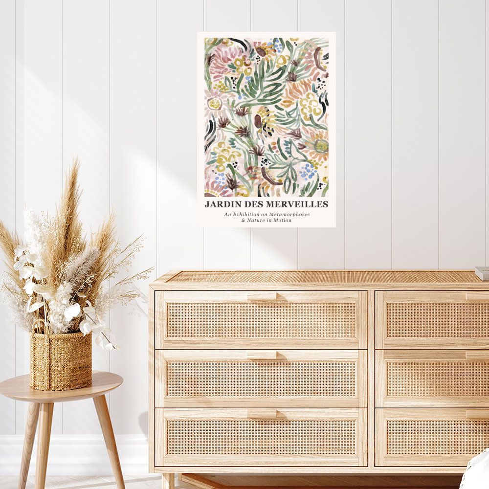 Affiche Fleurs vibrantes
