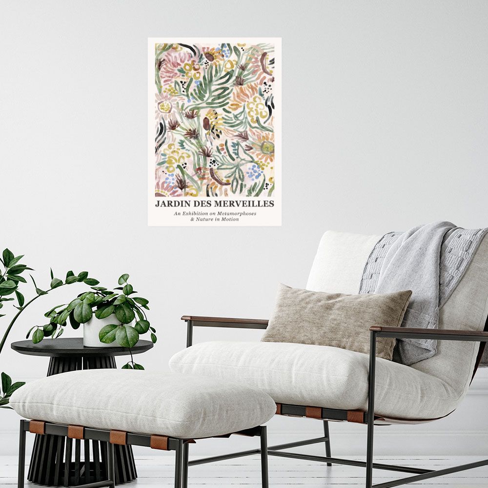 Affiche Fleurs vibrantes