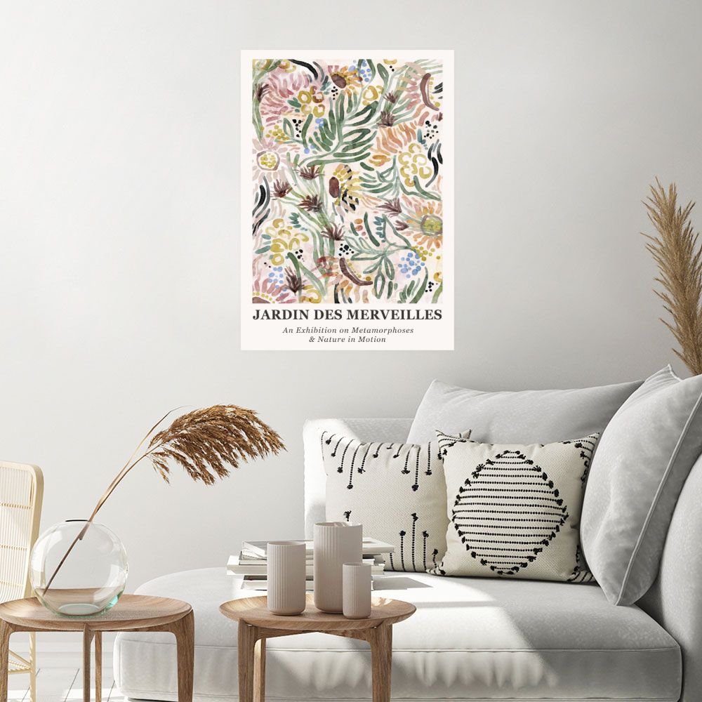 Affiche Fleurs vibrantes