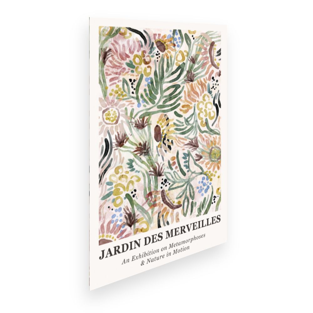 Affiche Fleurs vibrantes