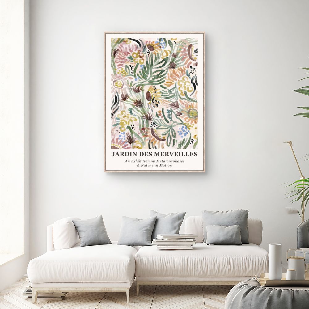 Tableau Nature florale joyeuse