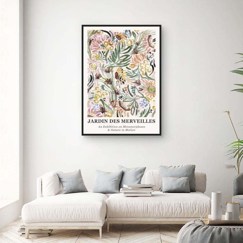 Tableau Nature florale joyeuse
