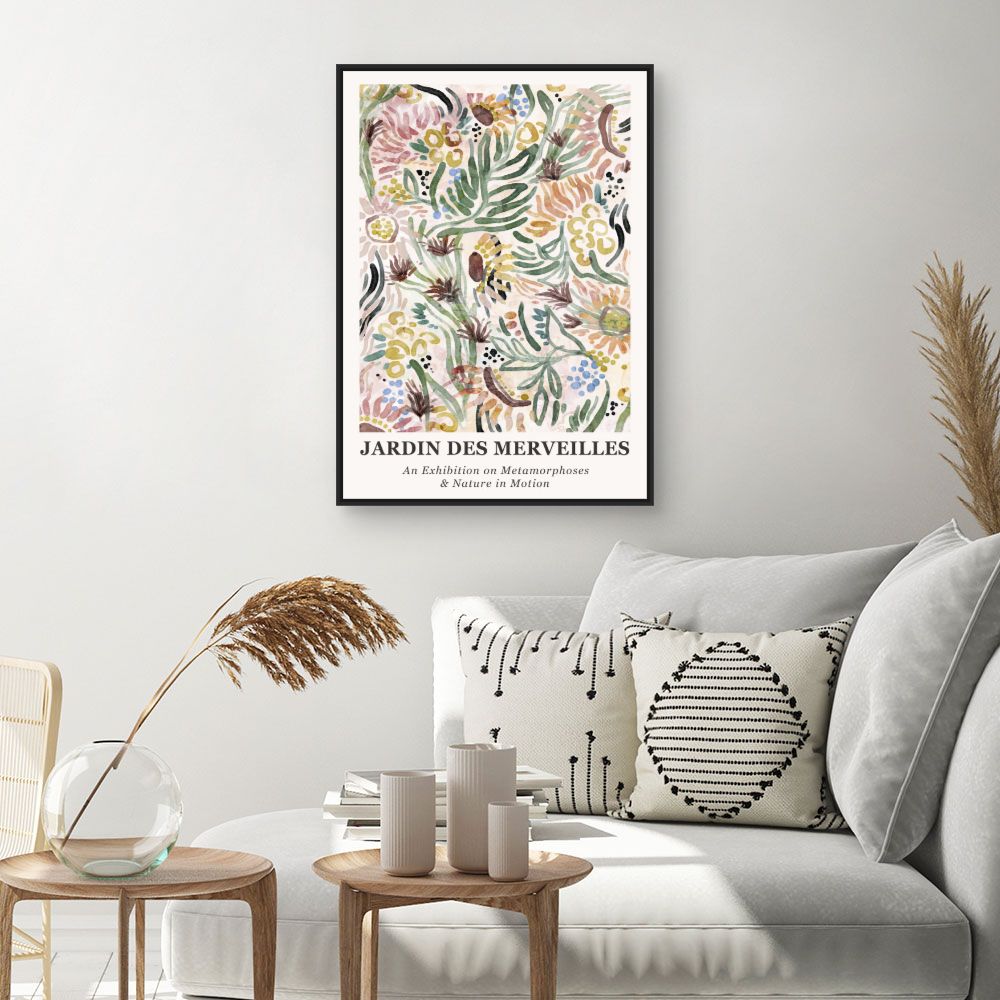 Tableau Nature florale joyeuse
