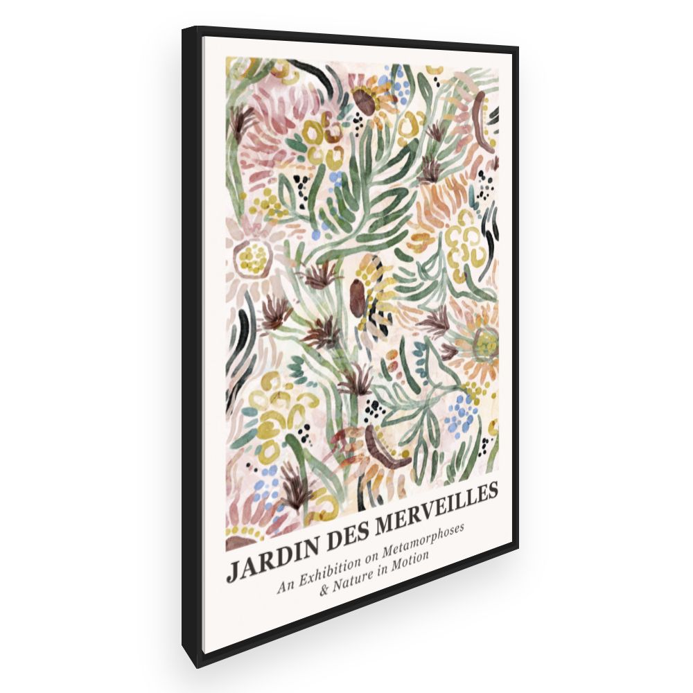 Toile Nature florale joyeuse