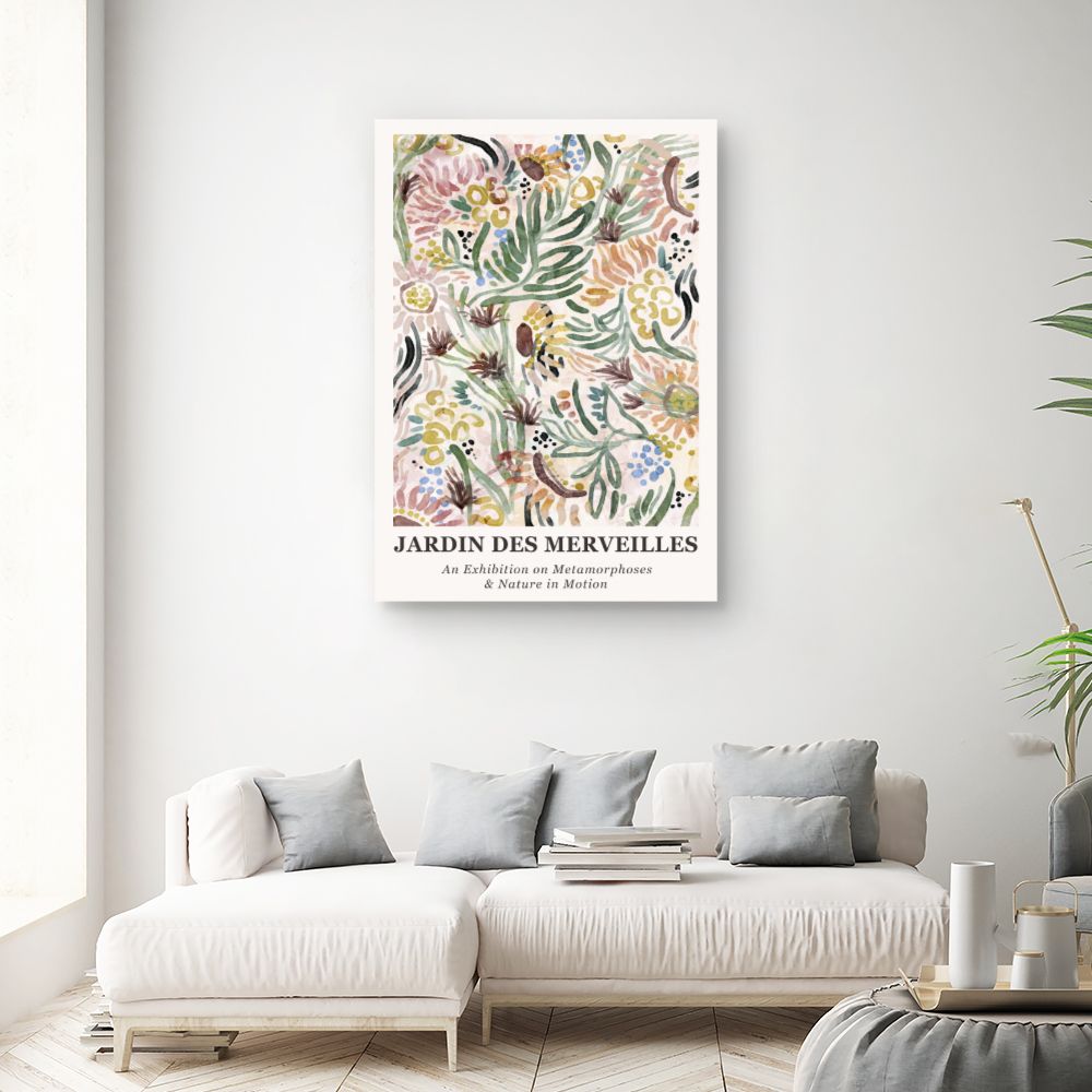 Tableau Nature florale joyeuse