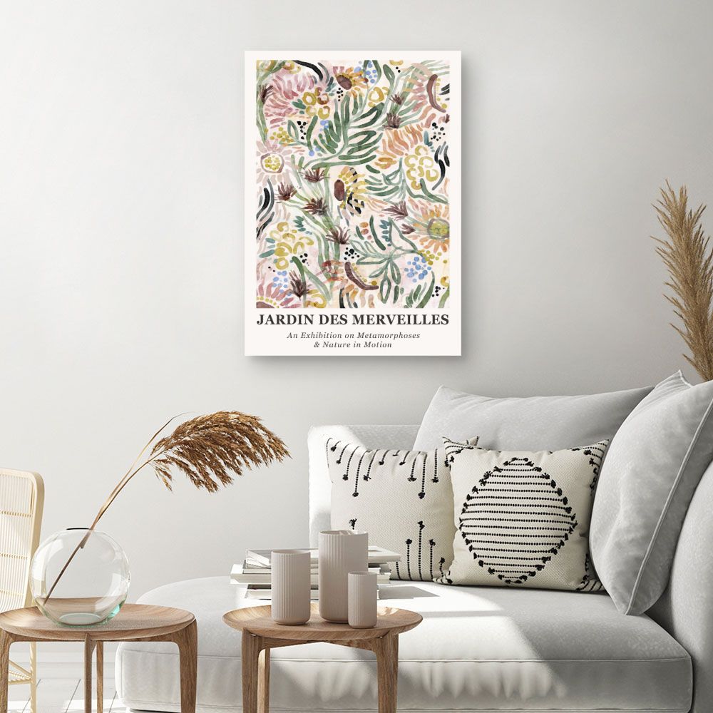 Tableau Nature florale joyeuse