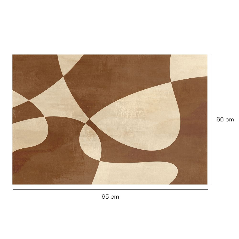 Tapis n°410 Courbes organiques élégantes