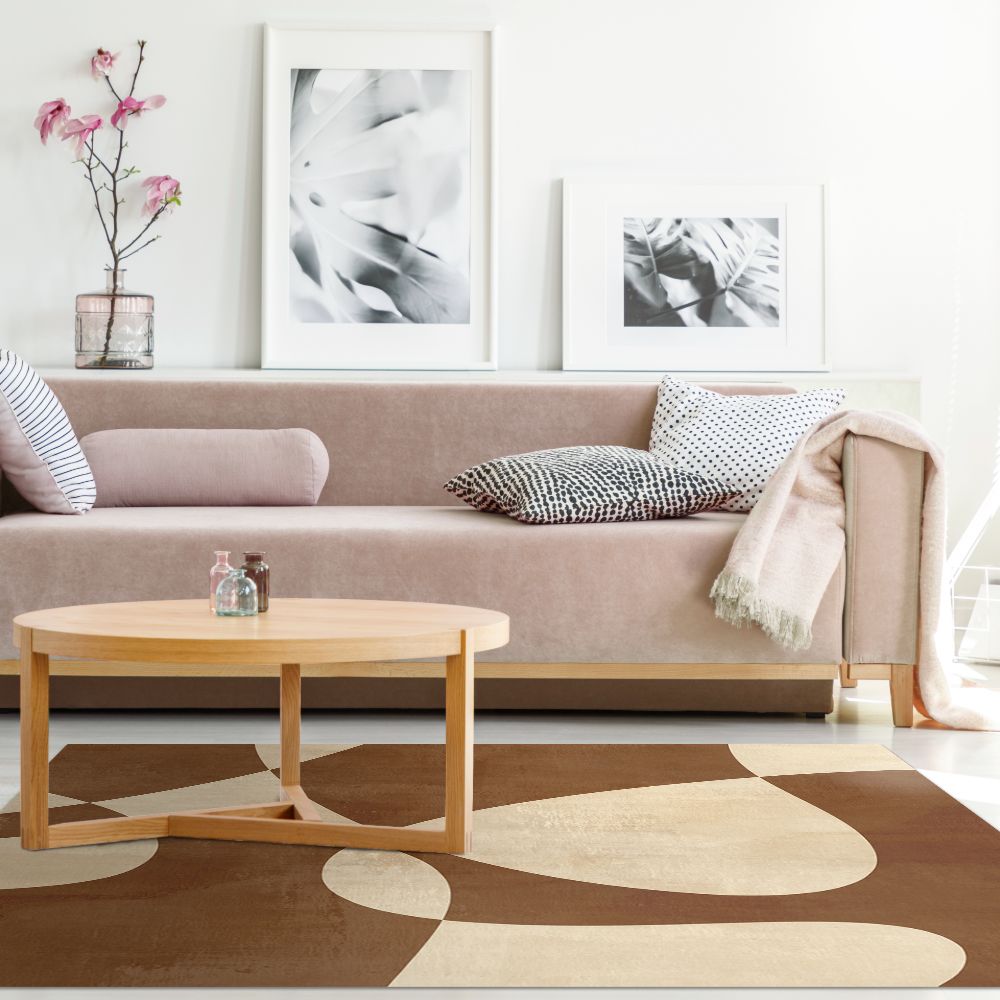 Tapis n°410 Courbes organiques élégantes