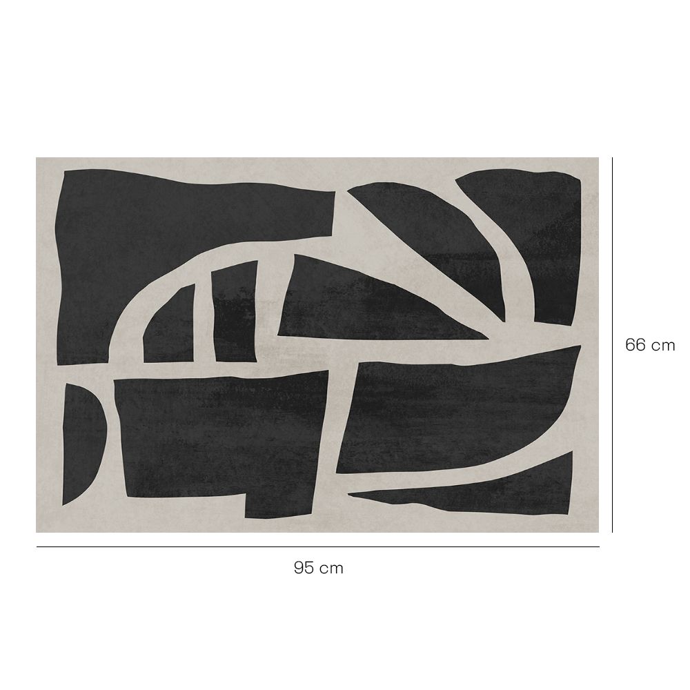 Tapis n°411 Formes abstraites élégantes
