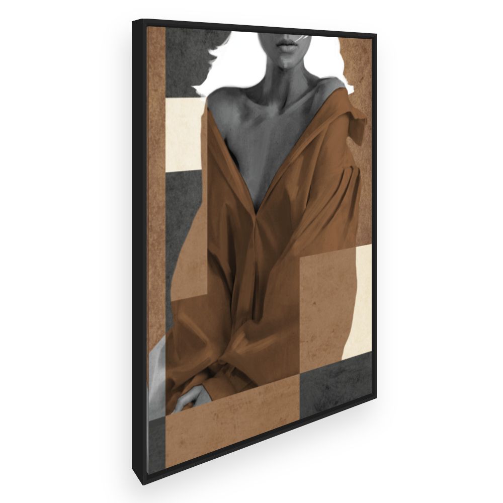 Toile Élégance mystérieuse