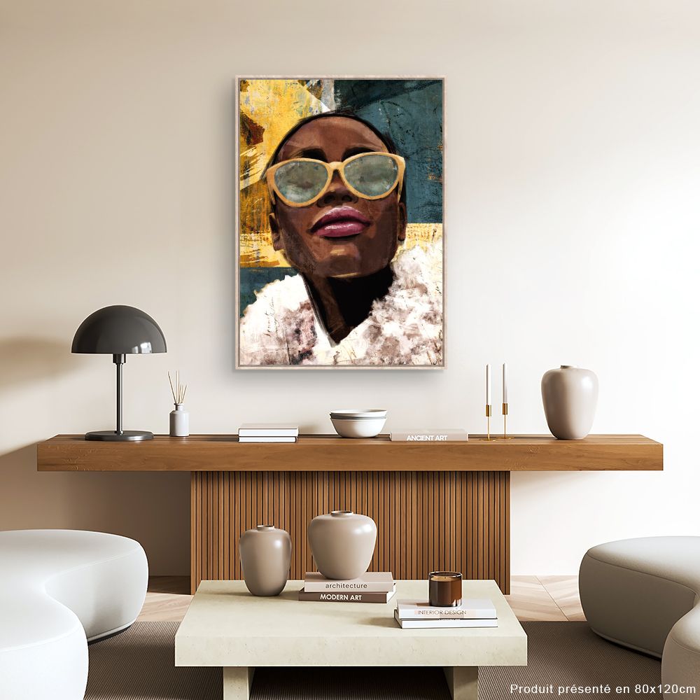Tableau Portrait solaire