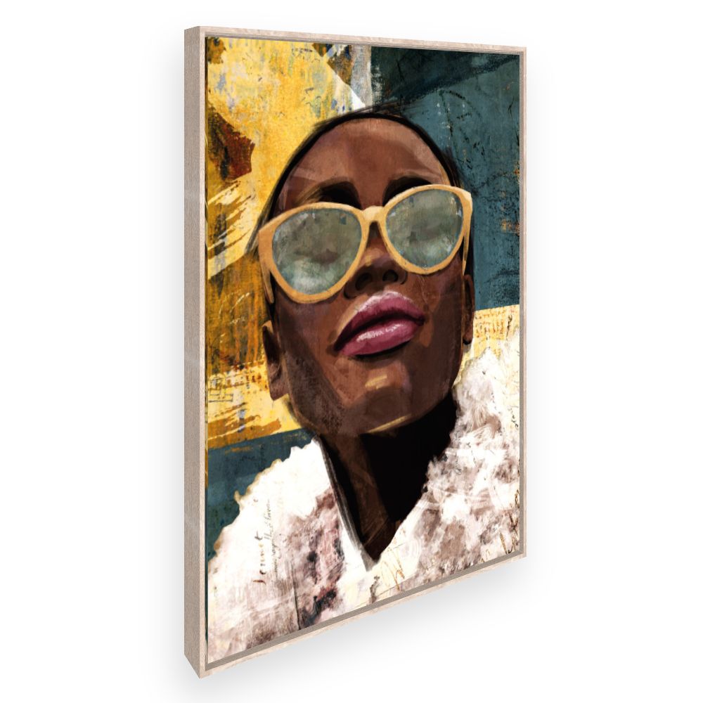 Toile Portrait solaire