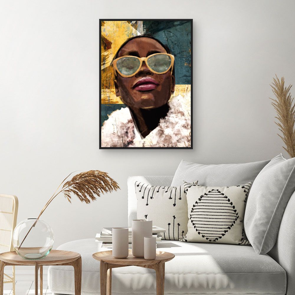 Tableau Portrait solaire