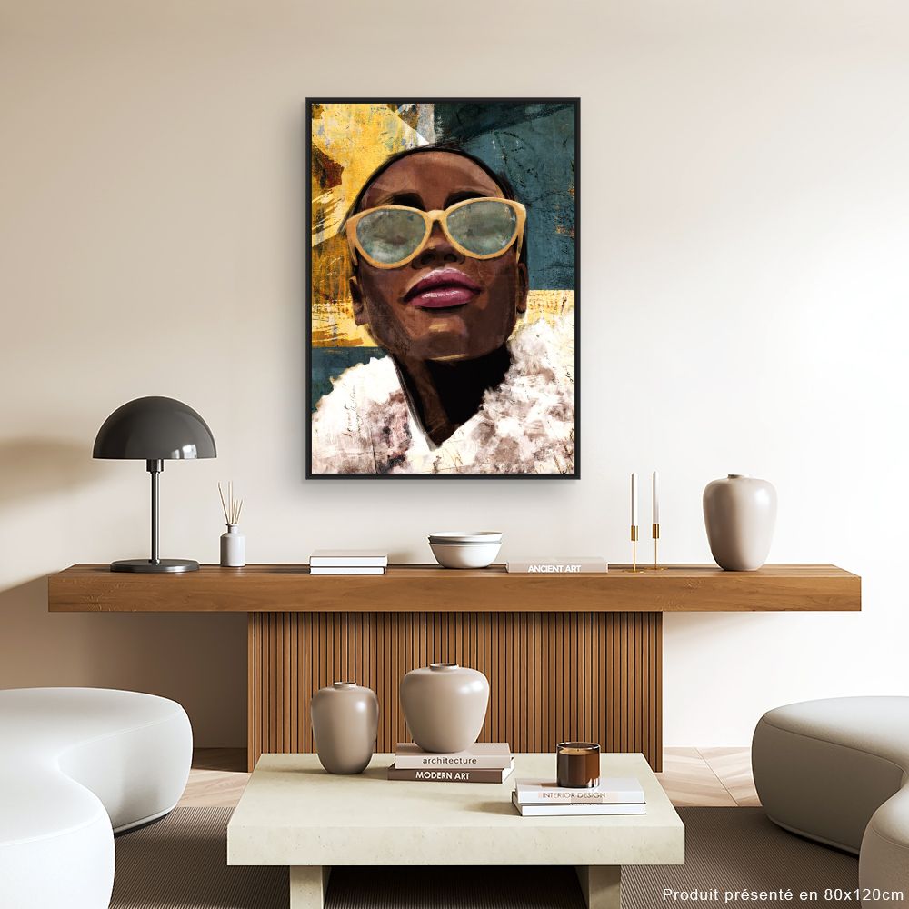 Tableau Portrait solaire