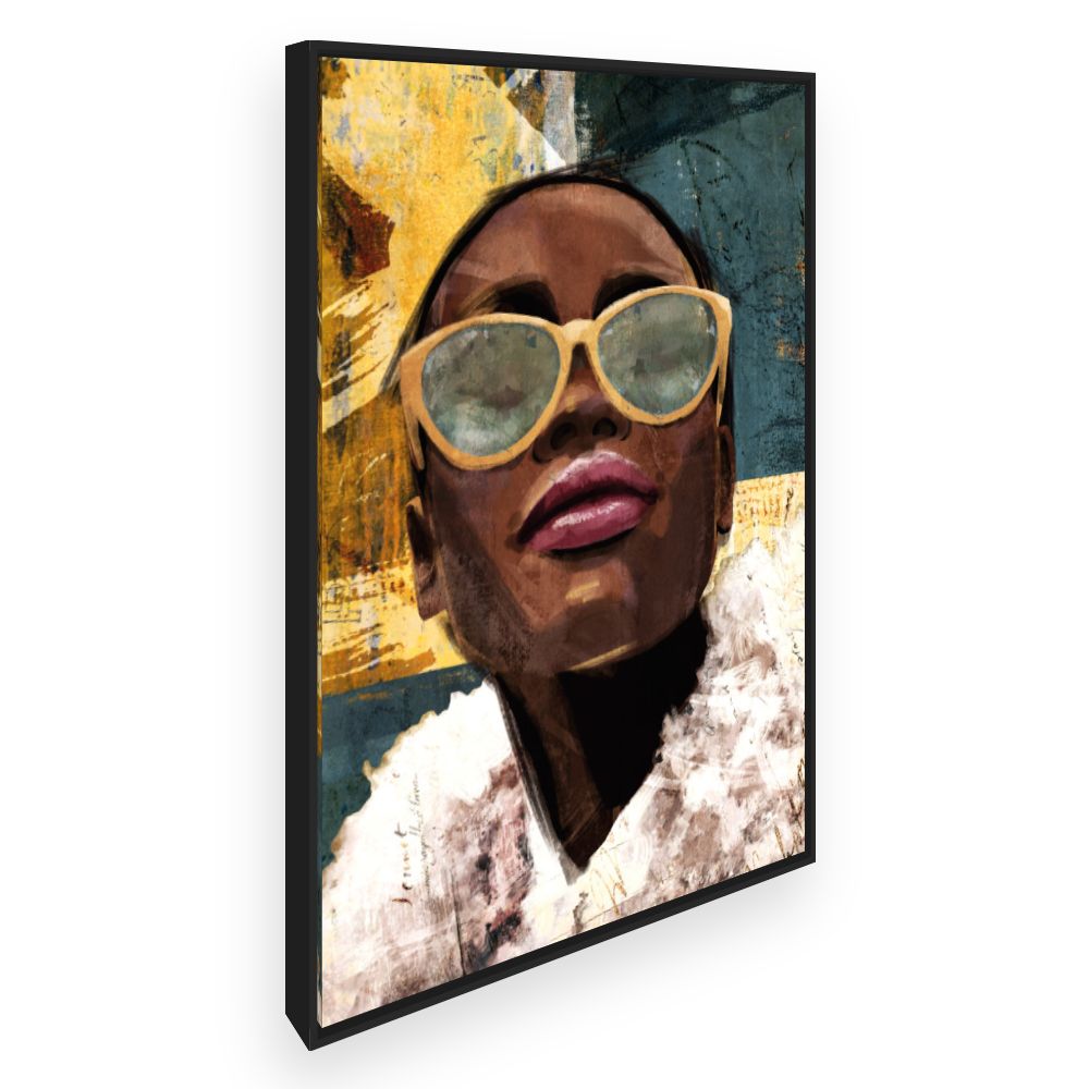 Toile Portrait solaire