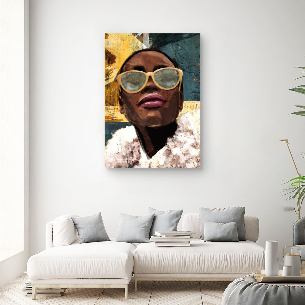 Tableau Portrait solaire