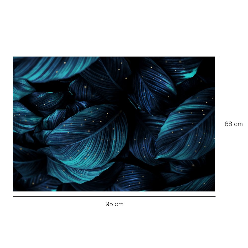 Tapis n°413 Feuillage luxueux intense