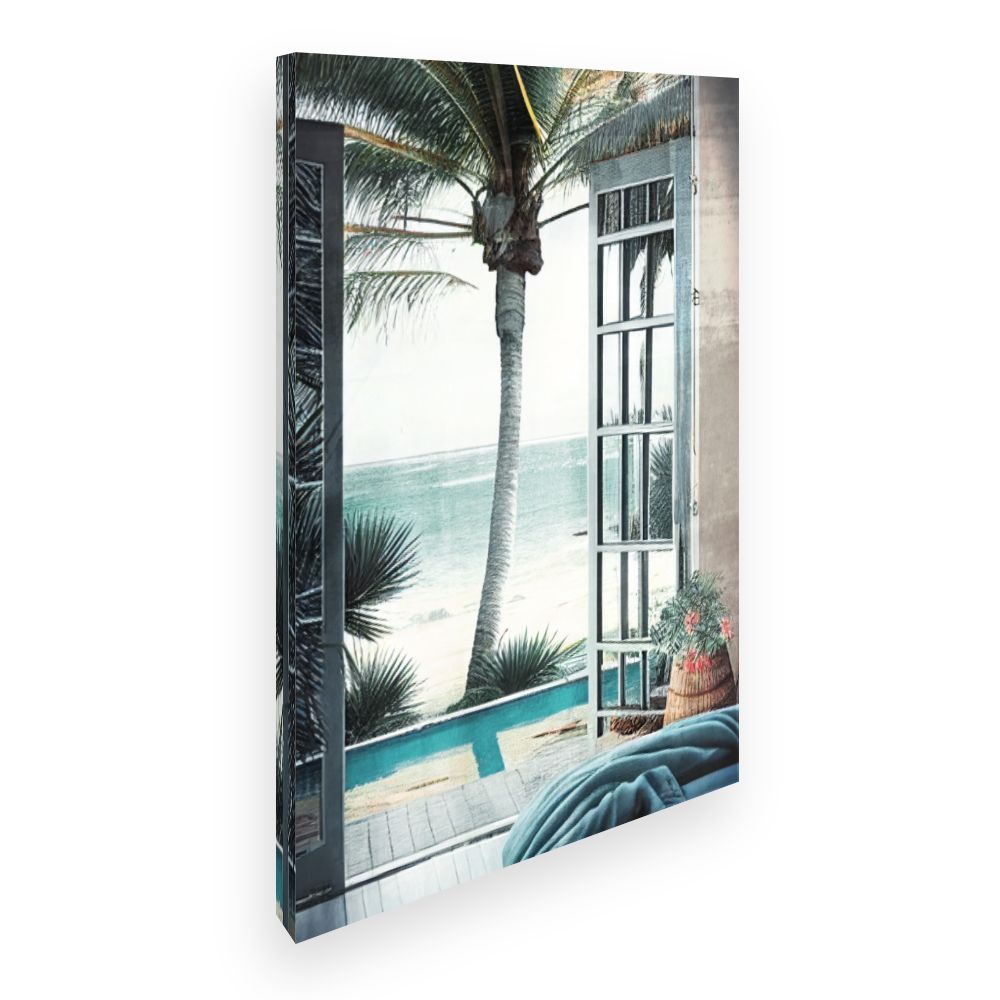 Toile Évasion tropicale