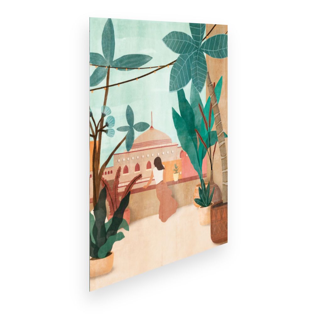 Affiche Jardin méditerranéen