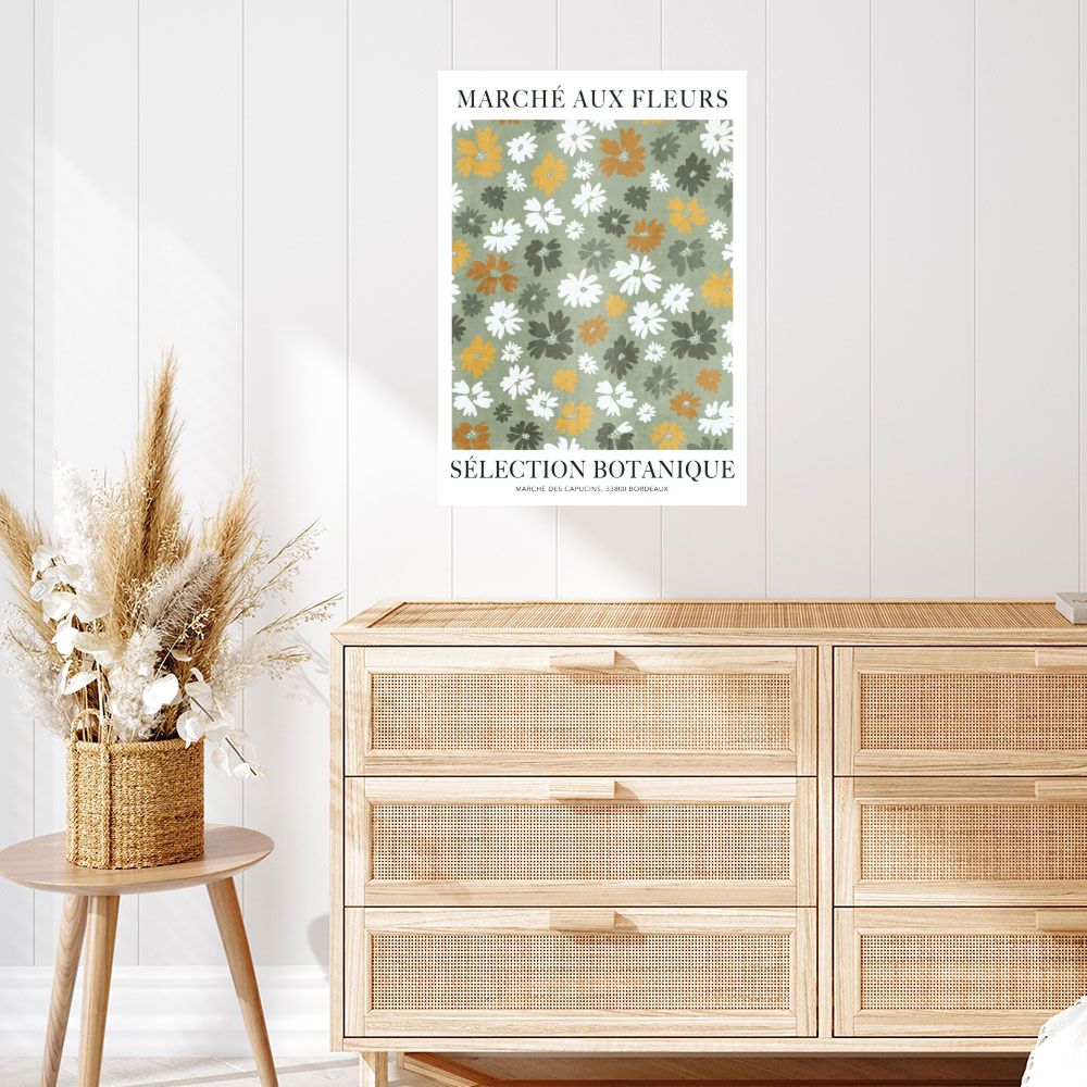 Affiche Fleurs joyeuses