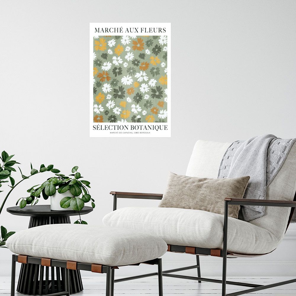 Affiche Fleurs joyeuses