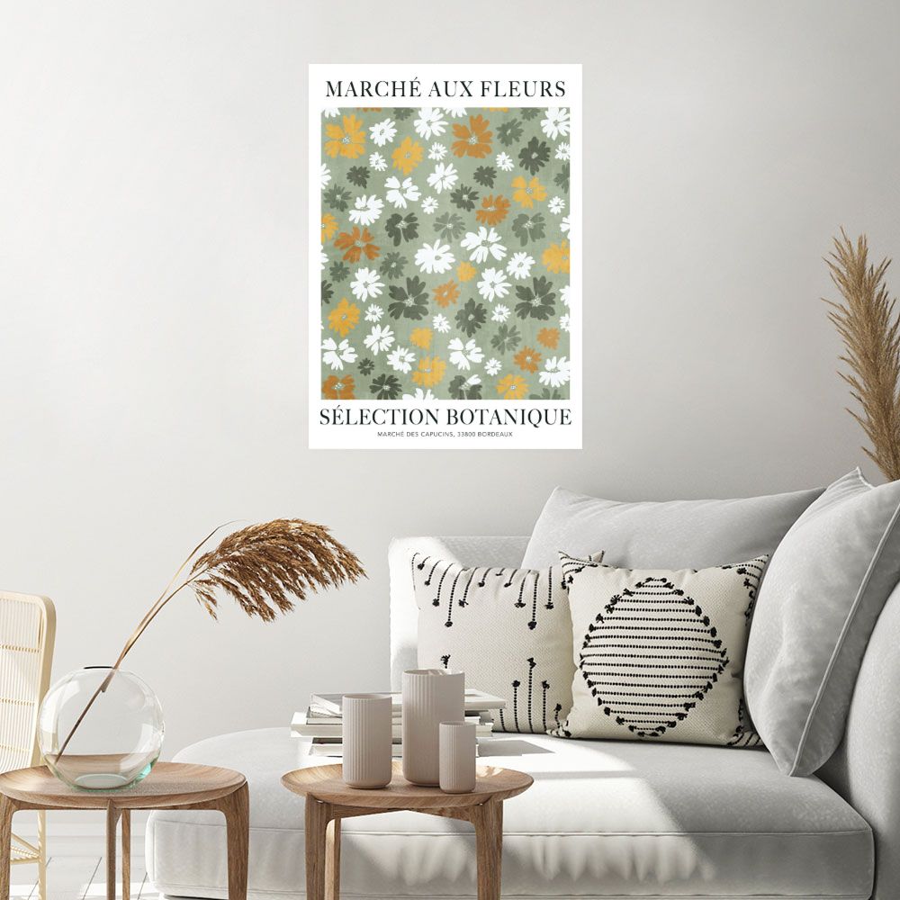 Affiche Fleurs joyeuses