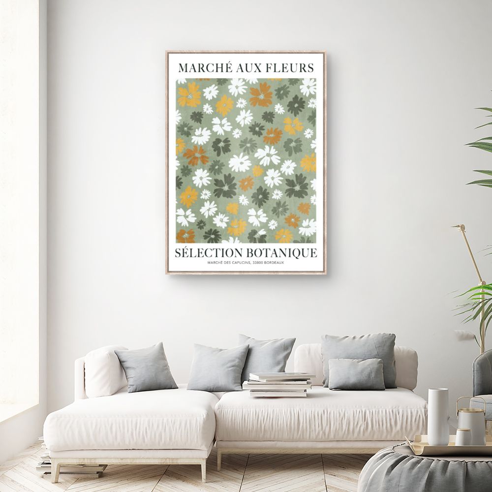 Tableau Fleurs vintage