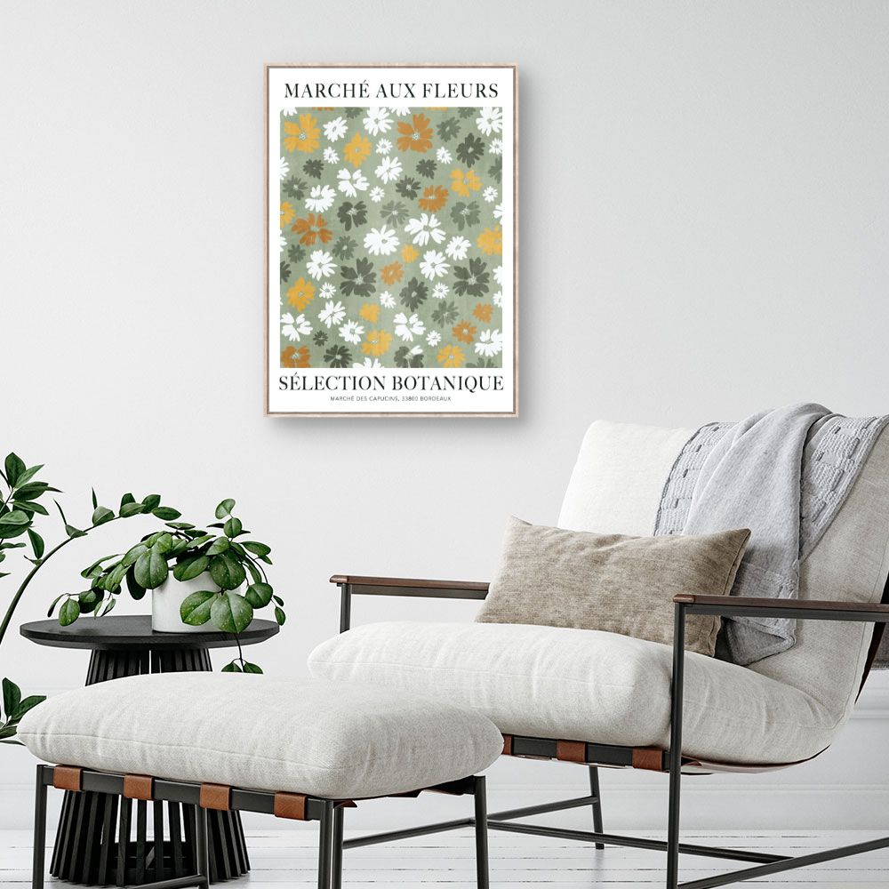 Tableau Fleurs vintage