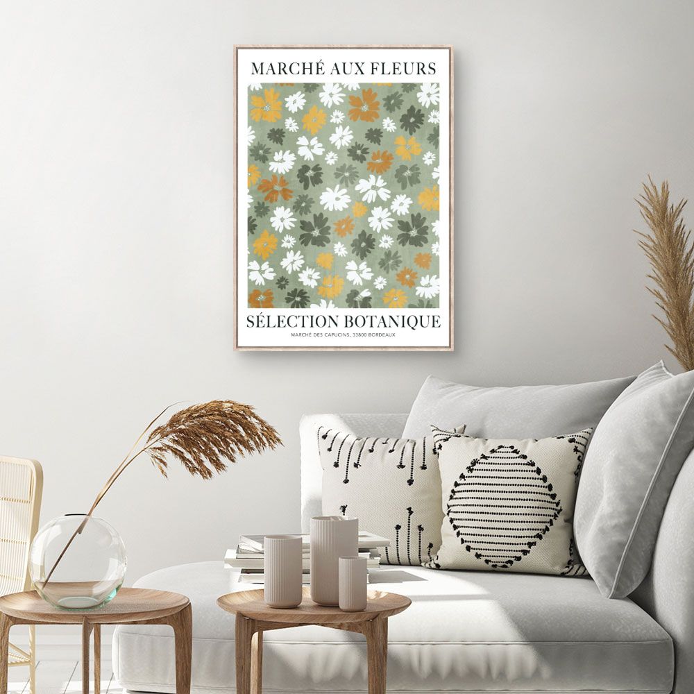 Tableau Fleurs vintage