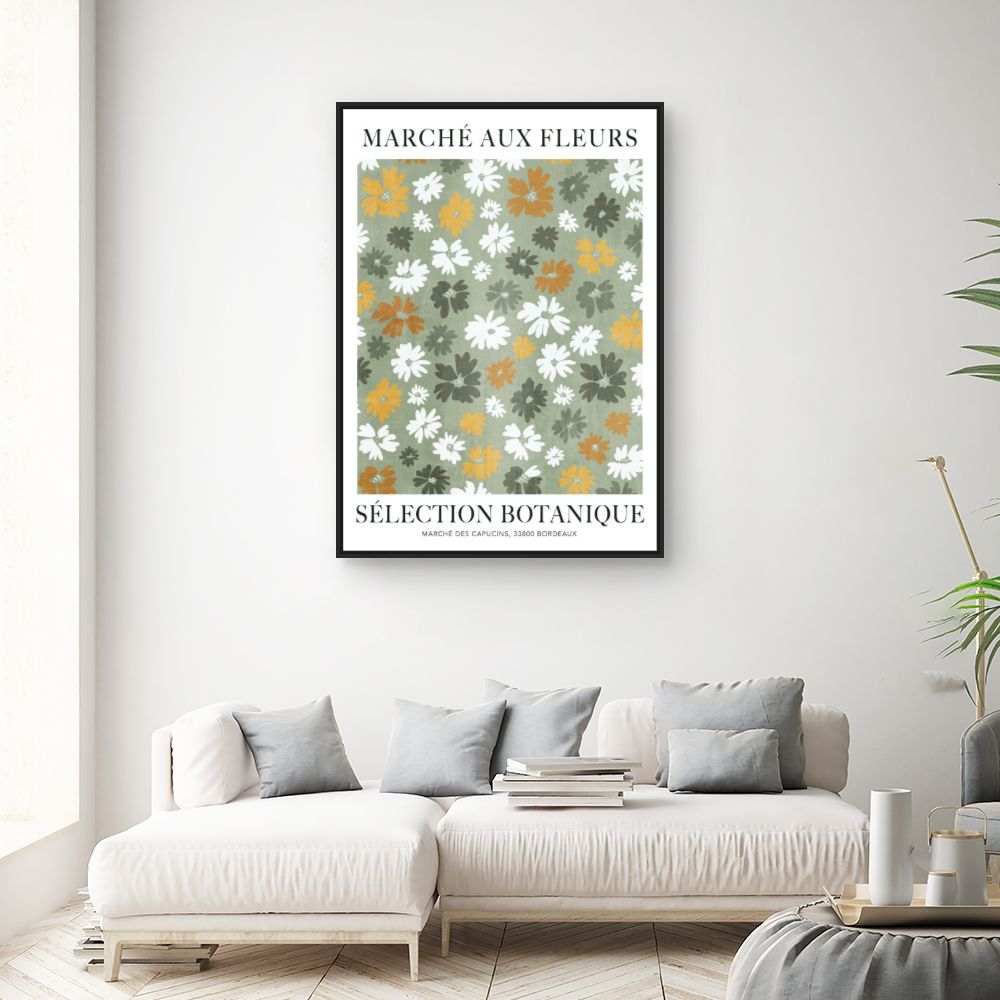 Tableau Fleurs vintage