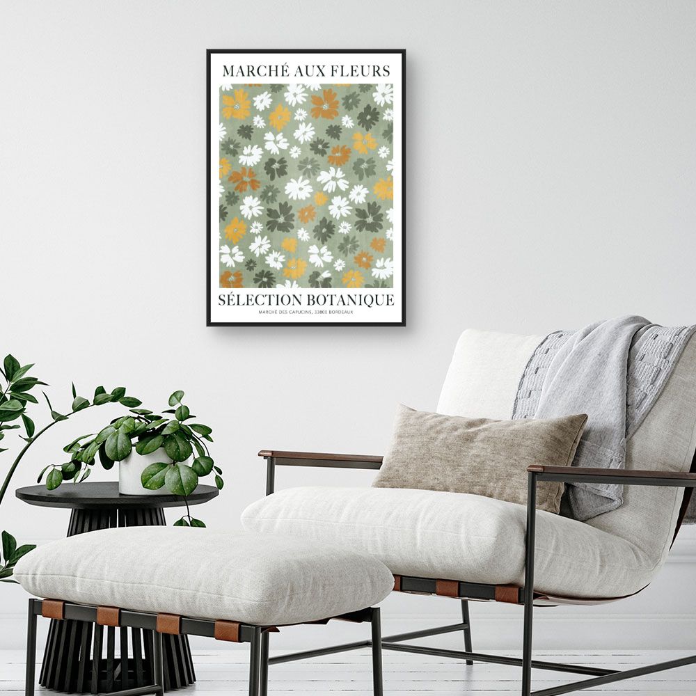 Tableau Fleurs vintage
