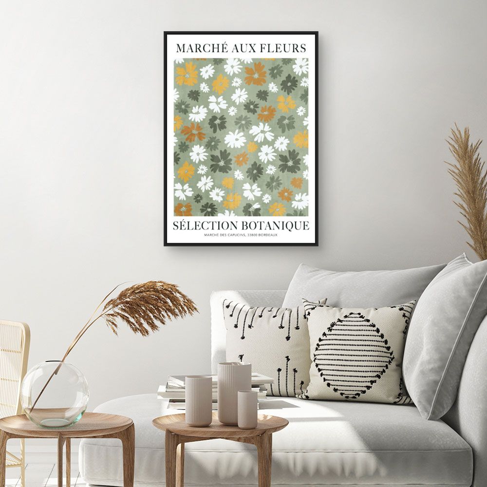 Tableau Fleurs vintage