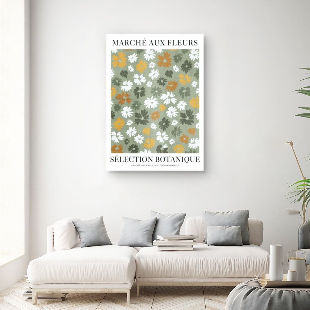 Tableau Fleurs vintage