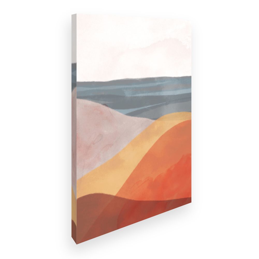 Toile Paysage abstrait