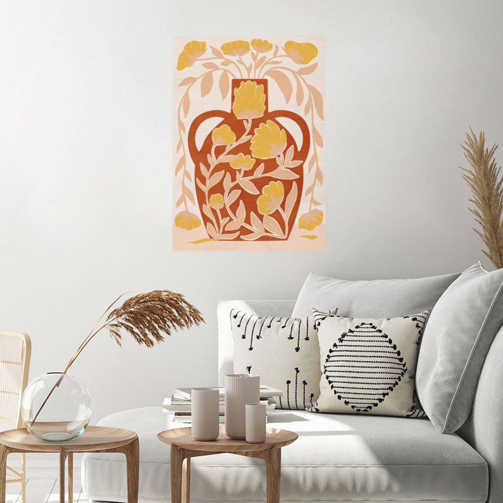 Affiche Fleurs en vase