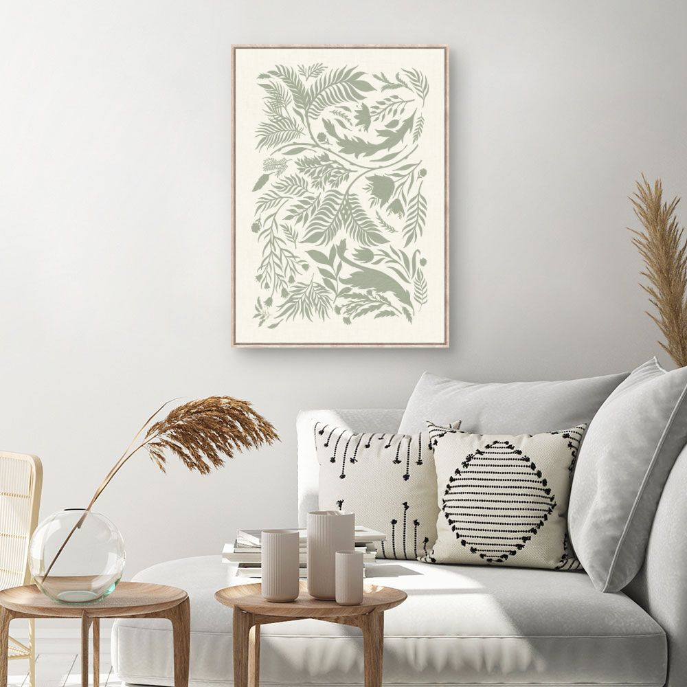 Tableau Motifs floraux délicats