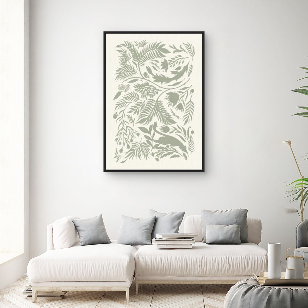 Tableau Motifs floraux délicats