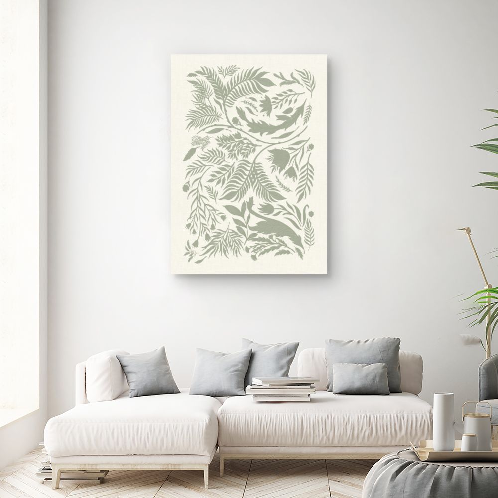 Tableau Motifs floraux délicats