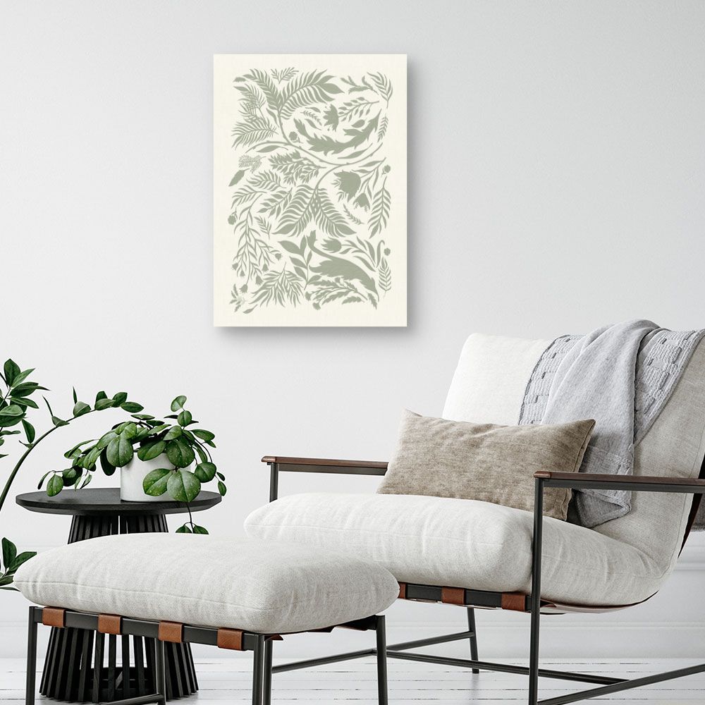 Tableau Motifs floraux délicats