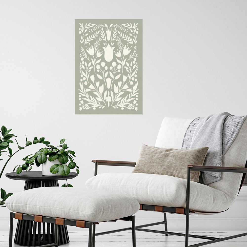 Affiche Fleurs délicates