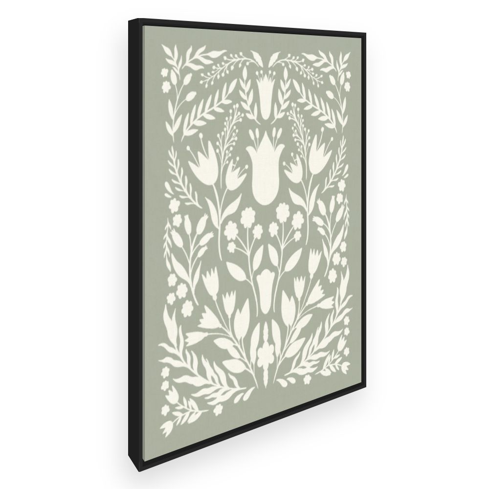 Toile Fleurs délicates