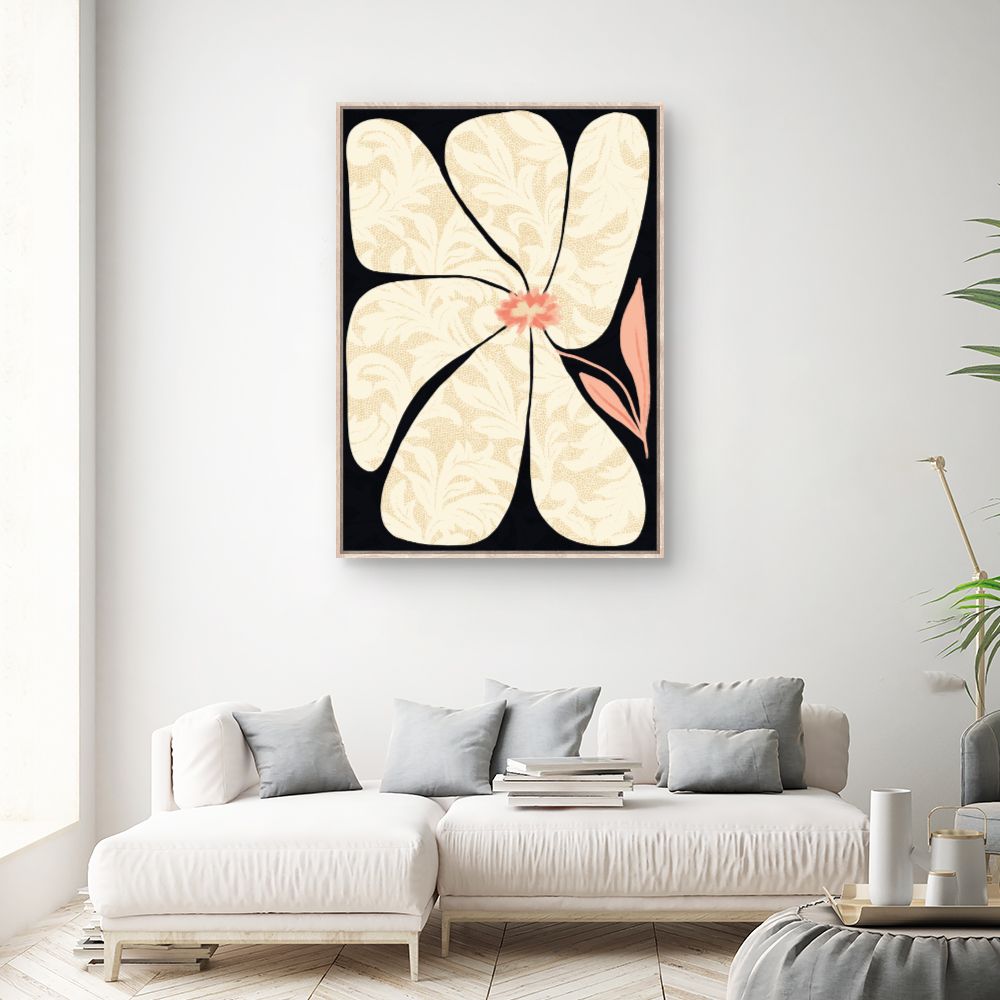 Tableau Fleur stylisée