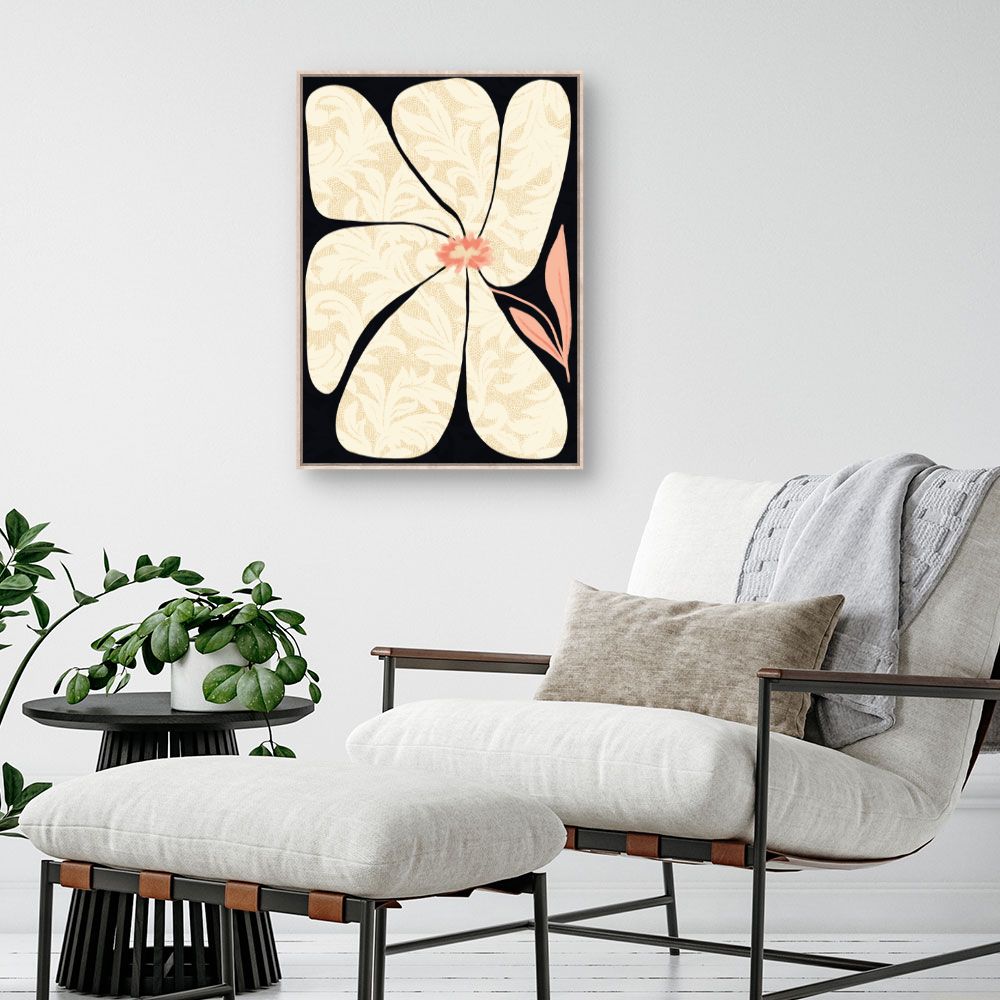 Tableau Fleur stylisée