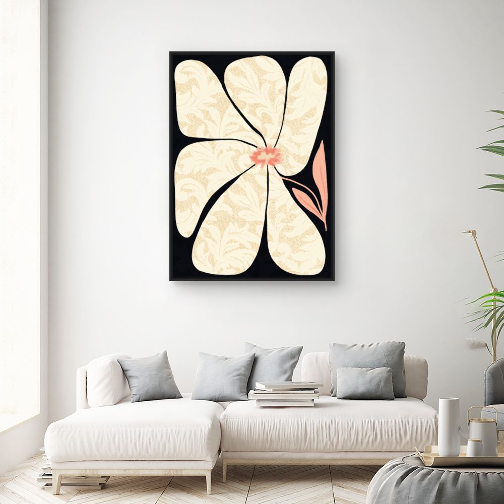 Tableau Fleur stylisée
