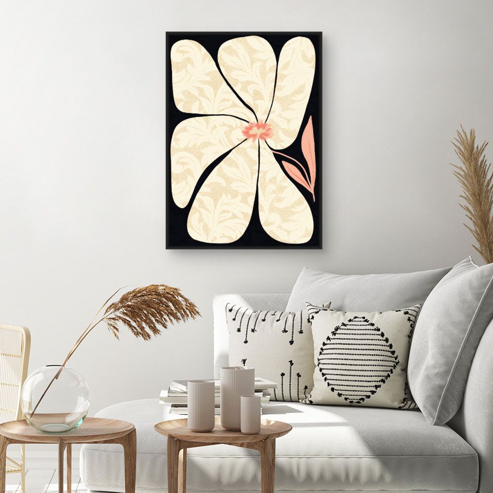 Tableau Fleur stylisée