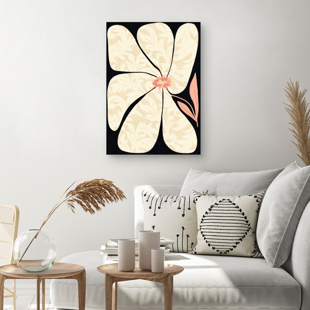 Tableau Fleur stylisée