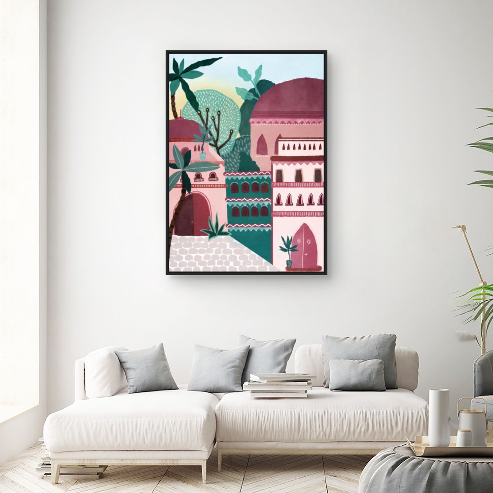 Tableau Architecture exotique