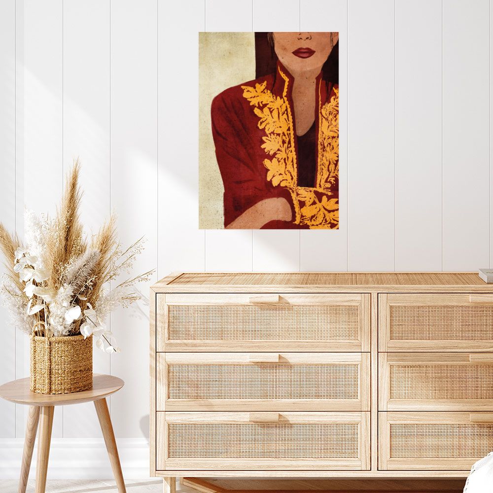 Affiche Élégance florale chic