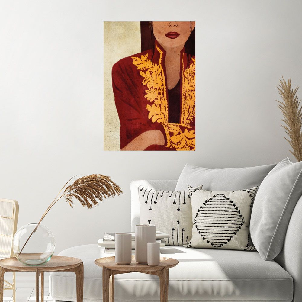 Affiche Élégance florale chic