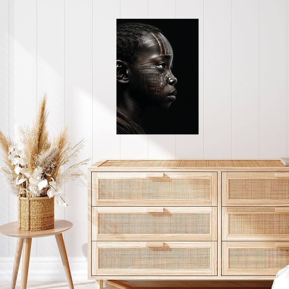 Affiche Beauté culturelle intense